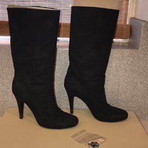 Stella McCartney Vegan Suede slouch boot